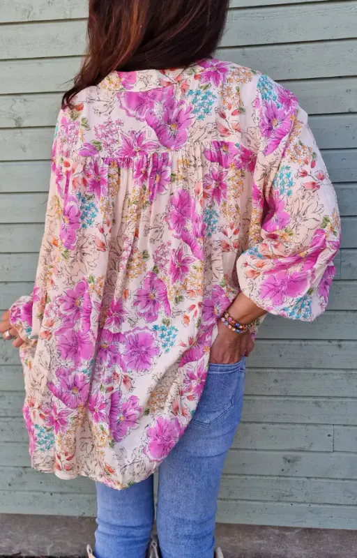 SUSANNE BLOUSE/ PINK