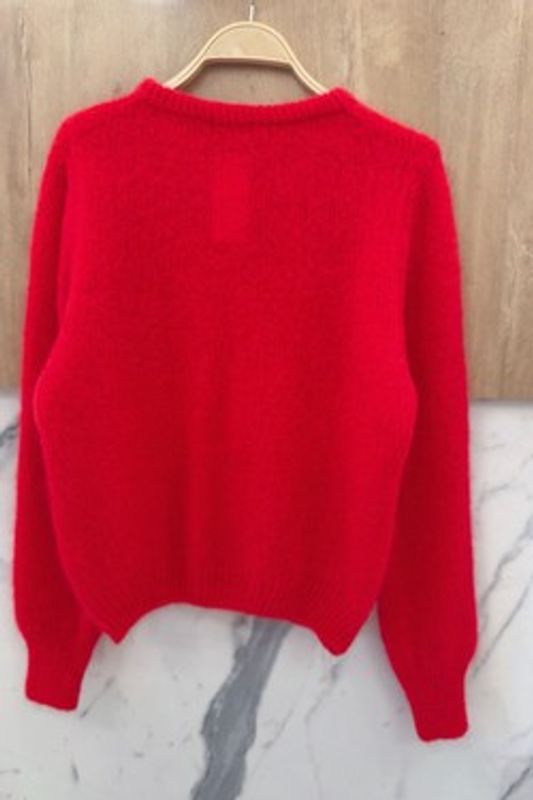 Amalie Cardigan Red
